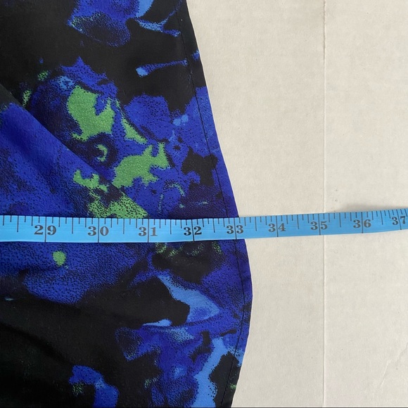 Bar III Black Floral Dress X-Small - Picture 6 of 7